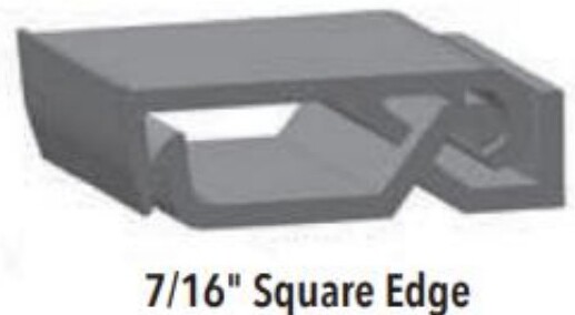 TensionCore 7/16" Square Edge profile